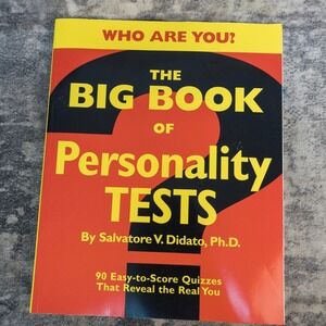 The Big Book of Personality Tests‎ Salvatore V. Didato 90 Quizzes Paperback